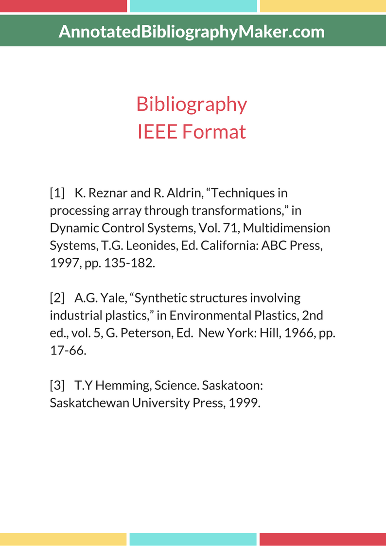  How To Write References In Ieee Format BibMe Generate IEEE Website 