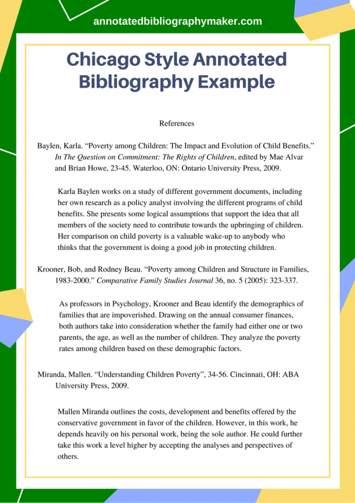 how to do a annotated bibliography essay